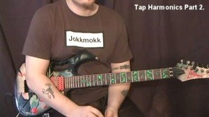 Online Guitar Lessons - Tap Harmonics - Part 2